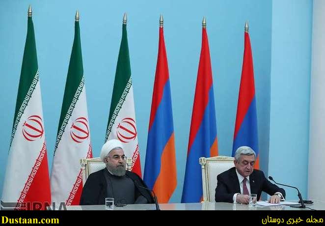 www.dustaan.com-نشست مطبوعاتی روسای جمهور ایران و ارمنستان