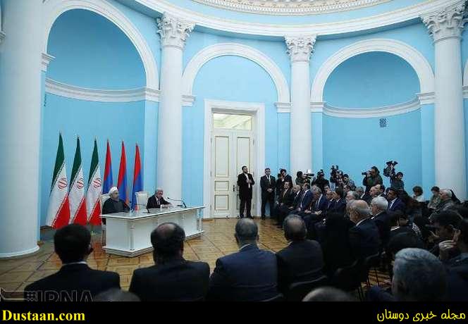 www.dustaan.com-نشست مطبوعاتی روسای جمهور ایران و ارمنستان