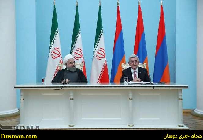 www.dustaan.com-نشست مطبوعاتی روسای جمهور ایران و ارمنستان