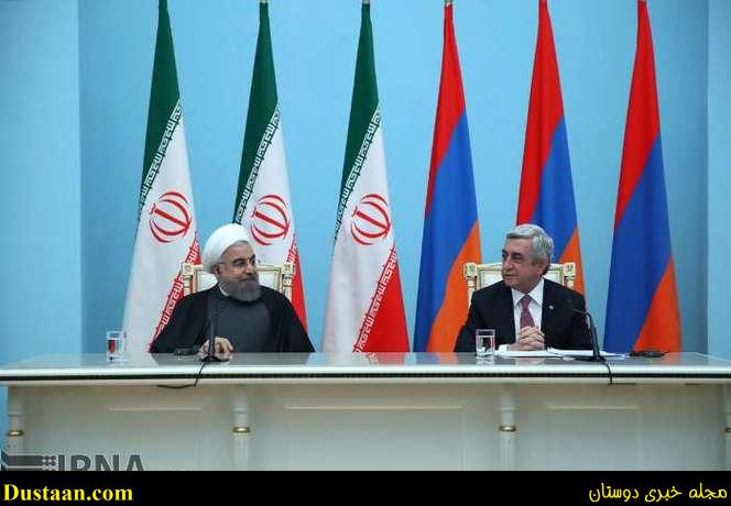 www.dustaan.com-نشست مطبوعاتی روسای جمهور ایران و ارمنستان