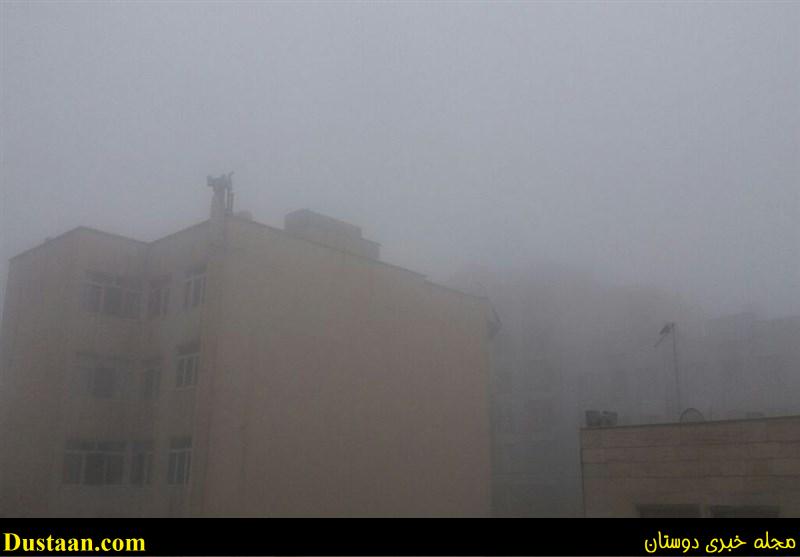 www.dustaan.com-تصاویری از مه غلیظ در نقاط مختلف تهران