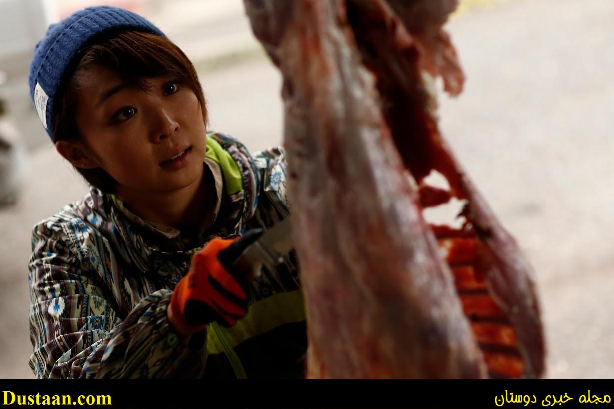 www.dustaan.com-تصاویری از دختران ژاپنی در حال شکار حیوانات
