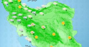 آب و هوای مناطق مختلف کشور