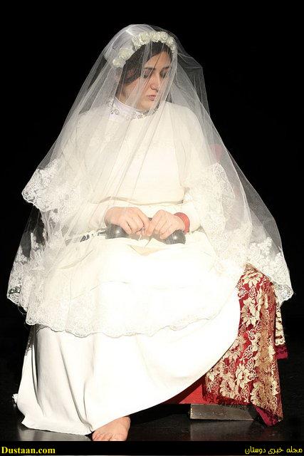 www.dustaan.com-عکس: باران کوثری در لباس عروسی