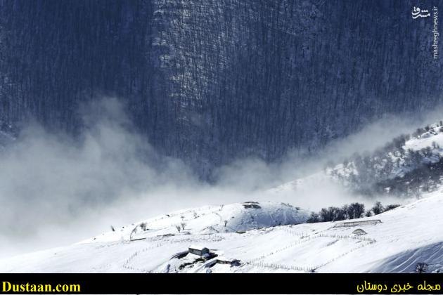 تصاویر/ طبیعت زمستانی تالش