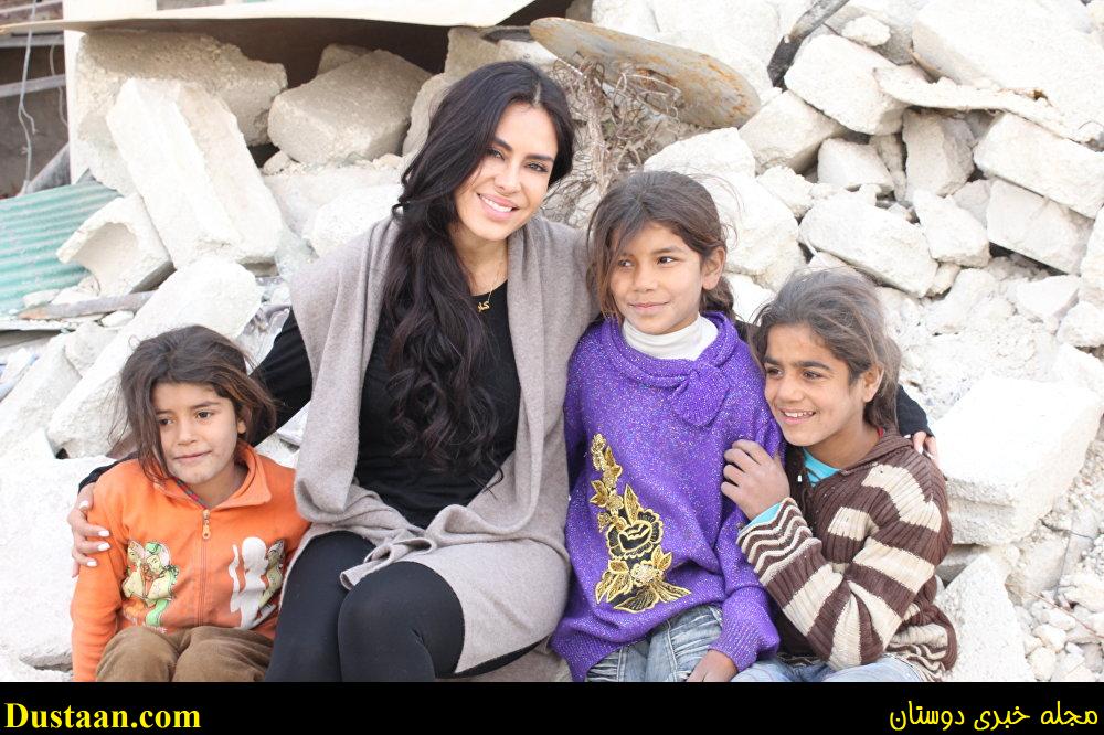 کارلا اورتیزبا بچه ها در سوریه