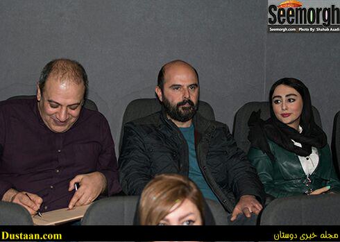 علی مصفا و ستاره حسینی در اکران فیلم وارونگی
