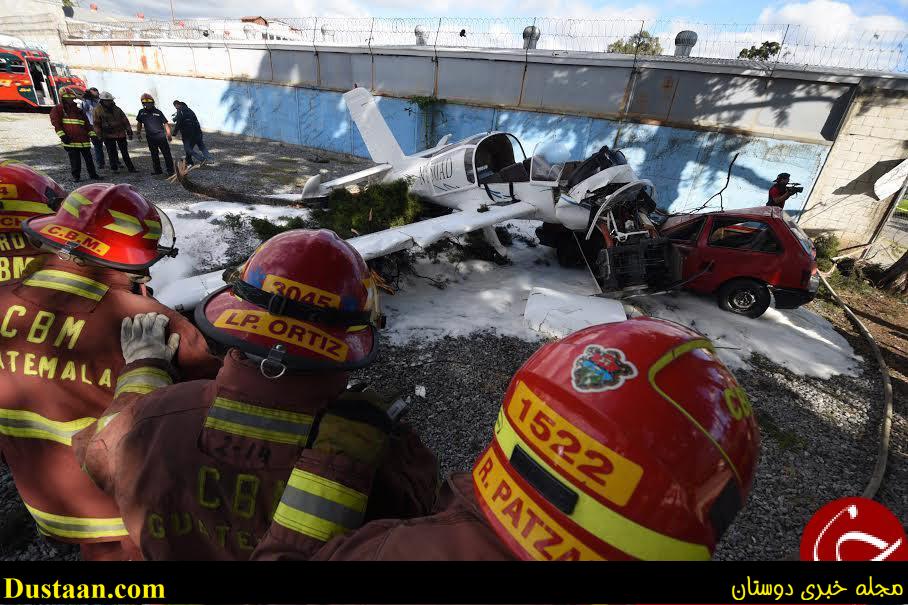 نجات معجزه آسا از سقوط هواپیما در گواتمالا+ تصاویر