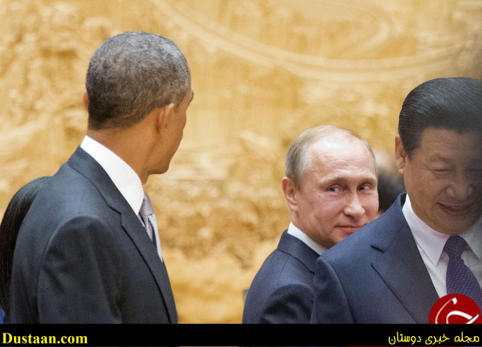 منتخب واکنش‌های پوتین و اوباما در دیدار با هم +تصاویر