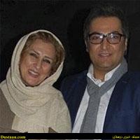www.dustaan.com-تصویری از مهرداد میناوند در کنار همسرش