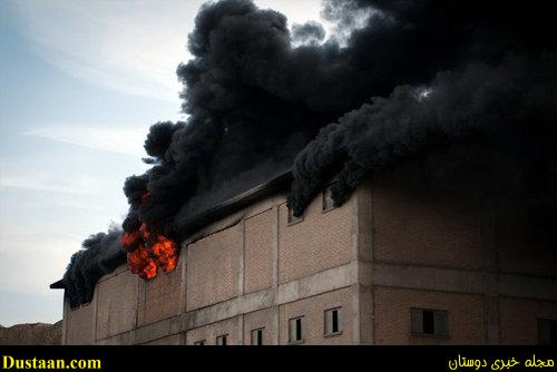   اخبارحوادث  ,خبرهای حوادث , آتش سوزی کارخانه سیمان
