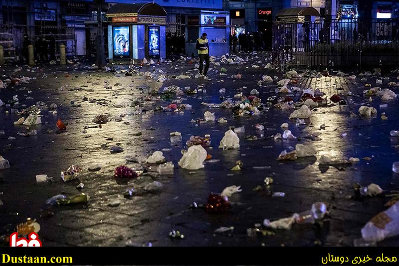  آنچه از مراسم جشن سال نو در مادرید بر جای ماند!