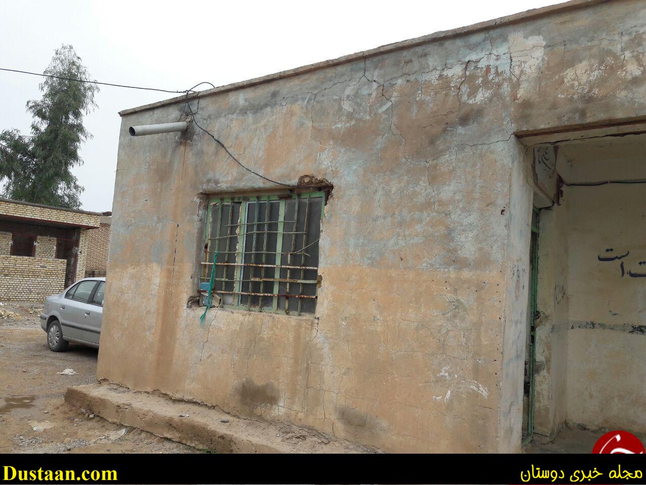 سایه سنگین سقف های لرزان بر سر دانش آموزان روستای ابید + تصاویر