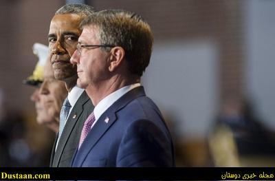 www.dustaan.com-عکس: حواشی عجیب خداحافظی باراک اوباما از نظامیان
