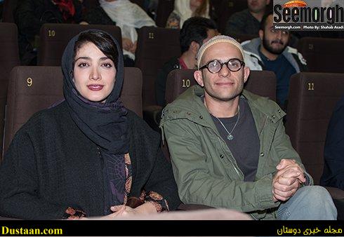 بابک حمیدیان و همسرش مینا ساداتی در اکران فیلم لاک قرمز در پردیس کوروش