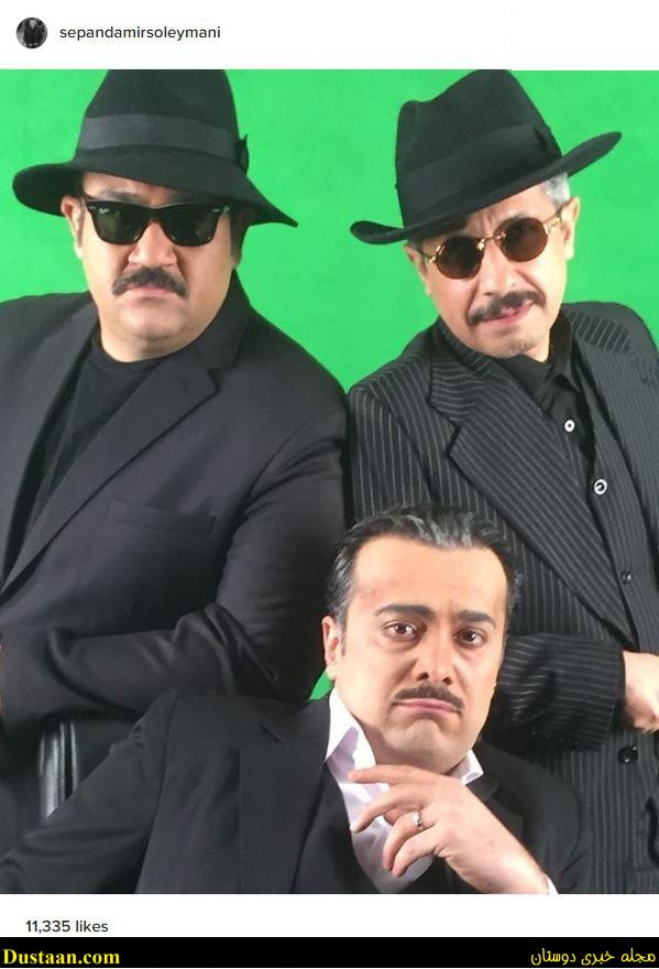  جواد رضویان و مهران غفوریان