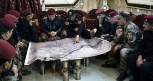 اتاق فکر فرماندهان ارتش عراق در نبرد موصل