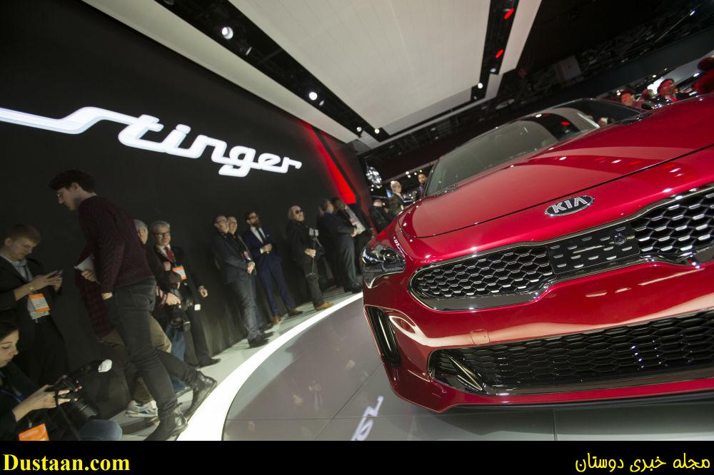 Kia Stinger در نمایشگاه اتومبیل دیترویت