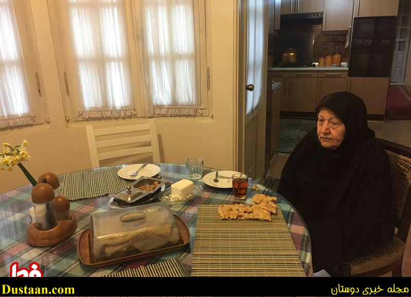  اولین صبحانه عفت مرعشی پس از مرگ آیت الله
