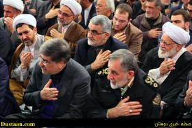 www.dustaan.com-تصاویر: رهبر معظم انقلاب و مسئولین کشوری در مراسم بزرگداشت آیت الله هاشمی