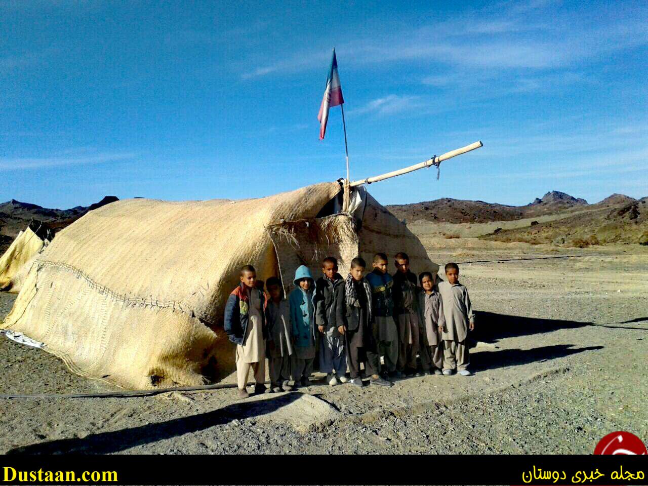 سرمای طاقت‌فرسا و قصه پرسوز دانش‌آموزان کپرنشین + تصاویر