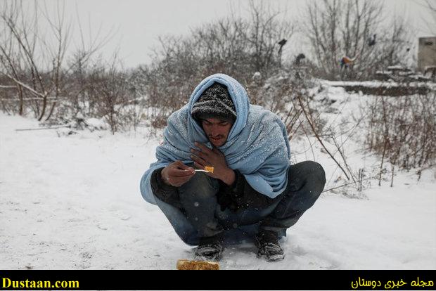 www.dustaan.com-تصاویری از وضعیت نامناسب پناهجویان در اروپا