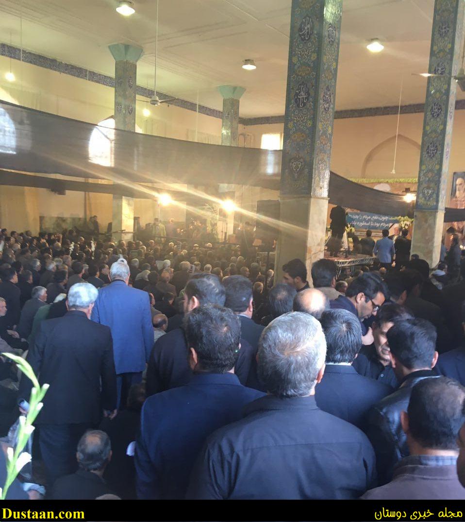 www.dustaan.com-تصاویر: حضور گسترده مردم رفسنجان در مراسم بزرگداشت هاشمی