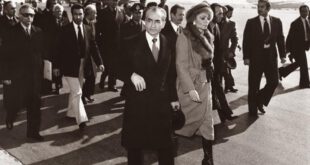 محمدرضا پهلوی و فرح دیبا لحظاتی قبل از فرار