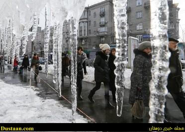 www.dustaan.com-تصاویر: سرمای بی سابقه در اروپا