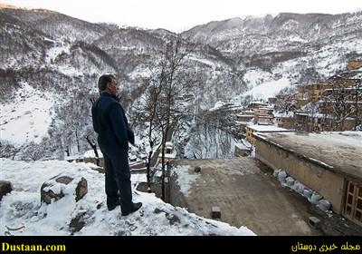 www.dustaan.com-تصاویر: بارش برف ماسوله را سفیدپوش کرد