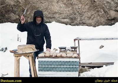 www.dustaan.com-تصاویر: بارش برف ماسوله را سفیدپوش کرد