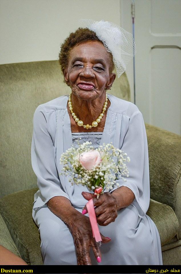   اخبارگوناگون,خبرهای  گوناگون ,ازدواج زن 106 ساله با مرد 66 ساله