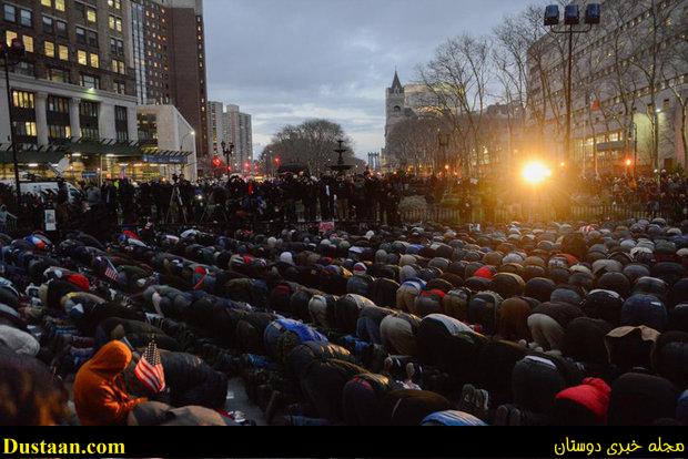 www.dustaan.com-تصاویر: اعتراضات گسترده یمنی‌ های آمریکا علیه ترامپ
