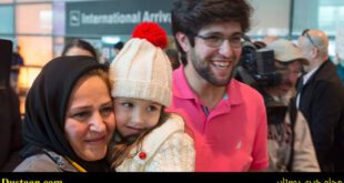 تعلیق فرمان ترامپ؛ موج ورود مسافران ایرانی به فرودگاه های آمریکا (+عکس)
