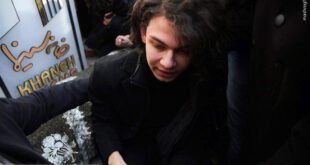 عکس/ پسر مرحوم جوهرچی در مراسم تشییع