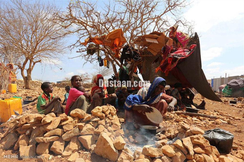 تصاویر قحطی در سومالی‎