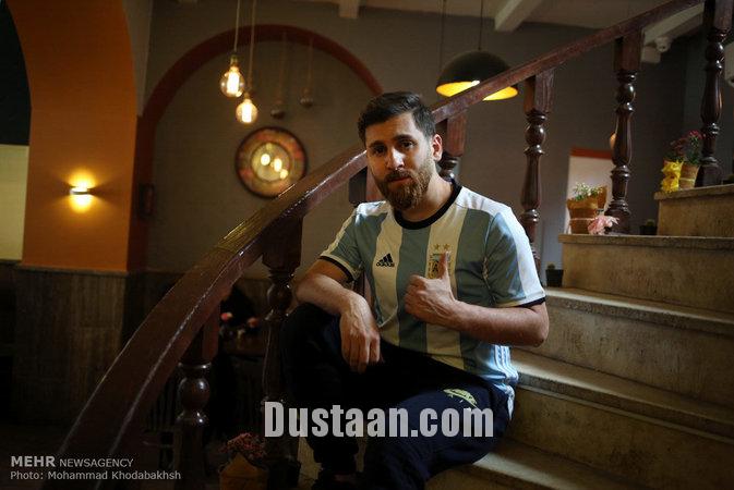 www.dustaan.com رضا پرستش، بدل لیونل مسی! +تصاویر