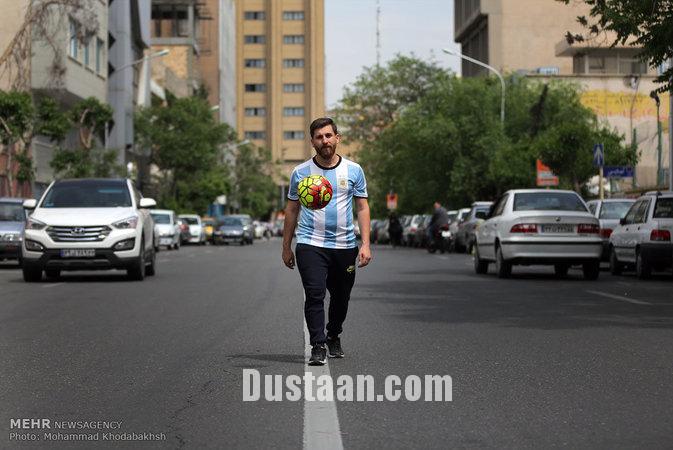 www.dustaan.com رضا پرستش، بدل لیونل مسی! +تصاویر