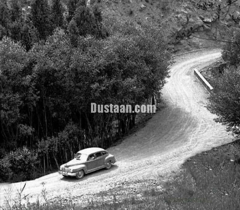 تصویری نوستالژیک از جاده چالوس