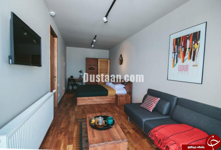 تصاویری زیبا از اولین هتل مثلثی دنیا