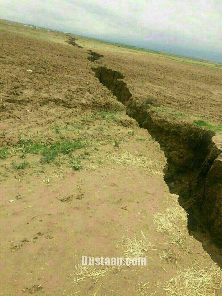  بیابان‌های اطراف فریمان پس از زلزله