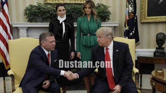   اخباربین الملل,خبرهای  بین الملل,حضور پادشاه اردن و همسرش در کاخ سفید