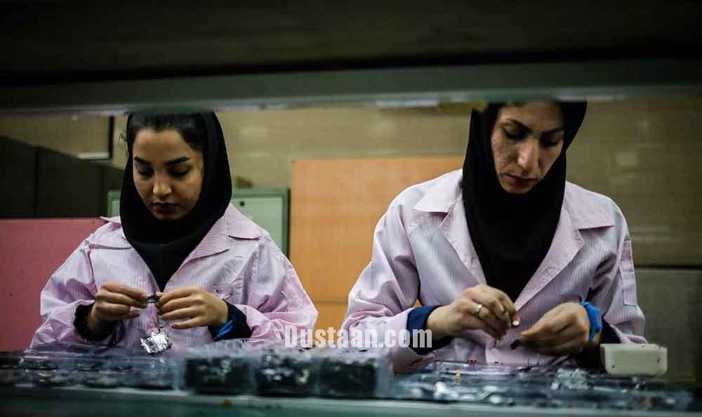 خط تولید تلفن همراه ایرانی/تصاویر