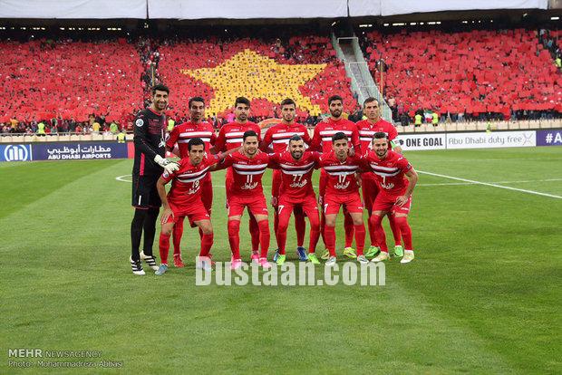 دیدار تیم های فوتبال پرسپولیس و الریان قطر