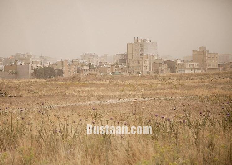 وضعیت بد هوا در کرمانشاه/تصاویر