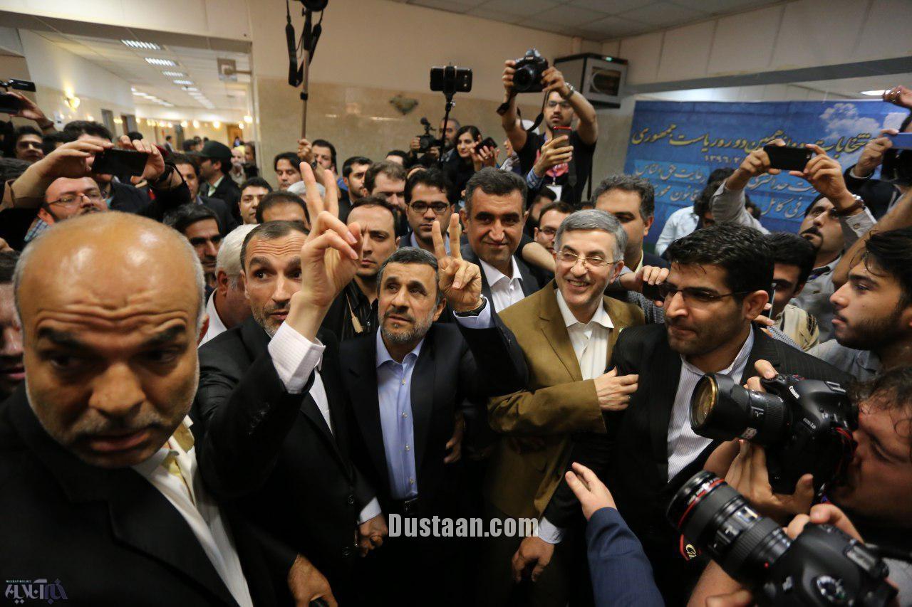 با احمدی نژاد؛ از ورود به وزارت کشور تا پابان ثبت نام/تصاویر 