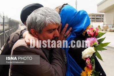 حواشی بازگشت نرگس کلباسی به ایران/تصاویر