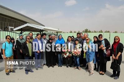 حواشی بازگشت نرگس کلباسی به ایران/تصاویر