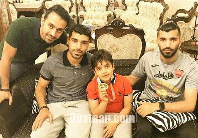 دلجویی طارمی و مسلمان از هانی نوروزی/عکس