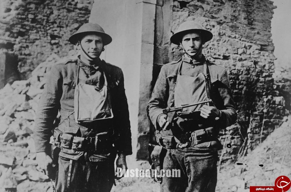 سربازان آمریکایی در جنگ جهانی اول/تصاویر